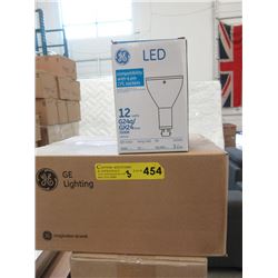 3 Cases of 12 Watt LED Floodlight Bulbs