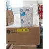 Image 1 : 3 Cases of 12 Watt LED Floodlight Bulbs
