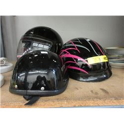 3 Assorted Helmets