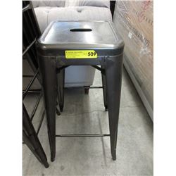 New 30" Metal Stacking Stool