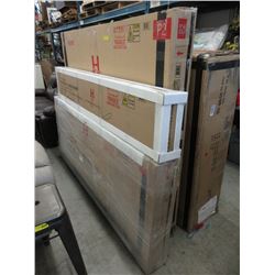 New King Size Home Elegance Sleigh Bed