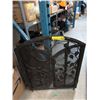 Image 1 : Vintage Metal Fire Screen
