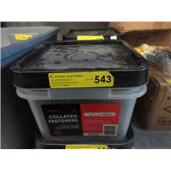 Box of 1000 New 3" x .120 Collated Fasteners