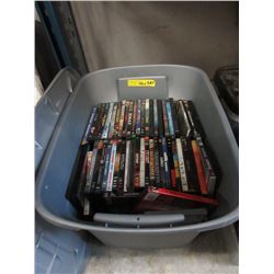 Tote of DVD Movies