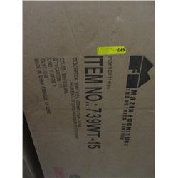 New White Swivel Desk