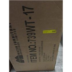 New 5 Tier White Book Case