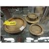 Image 1 : Set of 4 Vintage English Brass Weights