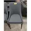 Image 1 : New Grey Fabric Upholstered Side Chair