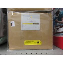 New Queen Size Clara Clark Duvet Set - Gold