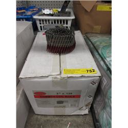 Case of New 3" Common Coil Nails
