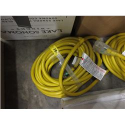 New 50 Foot Heavy Duty Multi Outlet Extension Cord