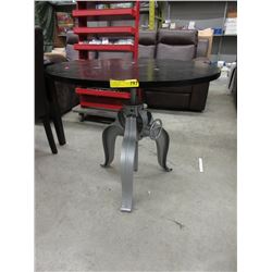 New Industrial Style Crank Base Table