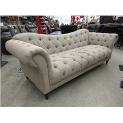 New Fabric Button Tufted Sofa