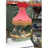 Image 1 : Large Vintage Ceramic Lamp with Shade