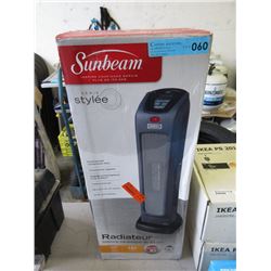 New Sunbeam 24" Ceramic Tower Heater