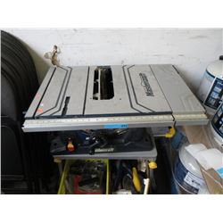 Mastercraft Table Saw With Bench