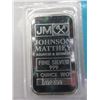 Image 1 : Five 1 Oz. .999 Fine Silver Johnson Matthey Bars