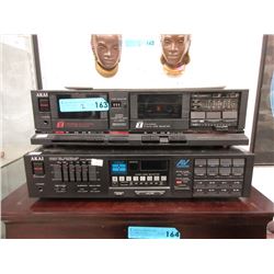 AKAI Receiver & Double Dubbing Cassette Deck