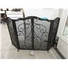 Image 1 : Large Good Quality Metal Fire Screen