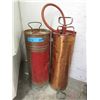 Image 1 : 2 Vintage Copper Fire Extinguishers