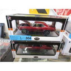 2 New 1:24 Scale Die-Cast Model M2 Vehicles