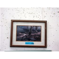 Terry Redlan Framed Print of Deer