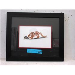 Richard Shorty Framed Print "Hmm"
