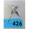 Image 1 : 2 Inch Coro Sterling Goose Pin