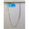 Image 1 : Two New 20" Sterling Silver Curb Link Chains