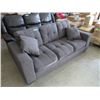 Image 1 : New Fabric Upholstered 7 Foot Sofa
