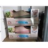 Image 1 : 2 Pairs of New Memory Foam Slippers - L & XL