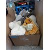 Image 1 : Large Box of Assorted Stuffed & Other Toys