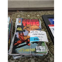 25 All #1 First Edition Comic Books