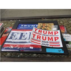 9 Piece Donald Trump Memorabilia Set