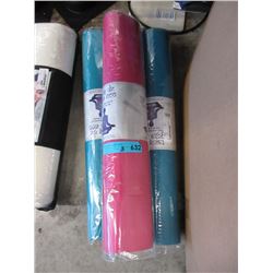 3 New Relaxus Yoga Mats
