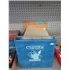 Image 1 : Box & 3 Binders of Assorted Sports Trading Cards