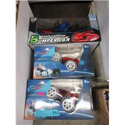 Bumper Car & 2 Lunar Stunt Cars