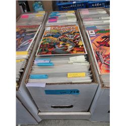 200 Sorted, Bagged & Carded Comics