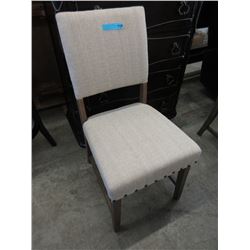 New Upholstered Wood Dining Chair