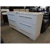 Image 1 : New White Lacquer 6 Drawer Dresser