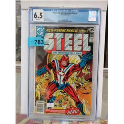 Graded 1978 "Steel, The Indestructible Man #1"