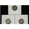 Image 2 : DOMINICAN REPUBLIC 1951,59 & 61 SILVER 10 CENTAVOS