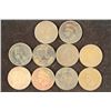 Image 1 : 10 ASSORTED INDIAN HEAD CENTS