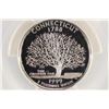 Image 1 : 1999-S SILVER CONNECTICUT QUARTER PCGS PR69 DCAM