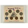 Image 1 : WWII OBSOLETE COIN COLLECTION INCLUDES 4-
