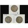 Image 1 : 1940-S,41-D & 45 WALKING LIBERTY HALF DOLLARS