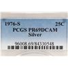 Image 3 : 1976-S WASHINGTON SILVER QUARTER PCGS PR69 DCAM