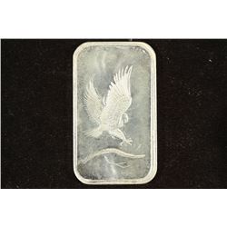 1 TROY OZ .999 FINE SILVER PROOF BAR SILVERTOWNE