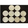 Image 1 : 10 ASSORTED CANADA SILVER 10 CENTS