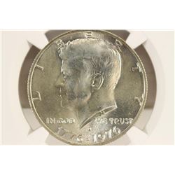 1976-S SILVER KENNEDY HALF DOLLAR NGC MS64